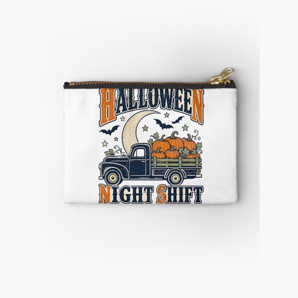 Item preview, Halloween Night Shift Vintage Pumpkin Truck designed and sold by Zenith Design.
