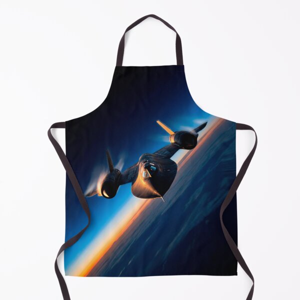 Aperçu de l'œuvre Illustration de la courbure en haute altitude du SR-71 Blackbird créée et vendue par Airpower Art.