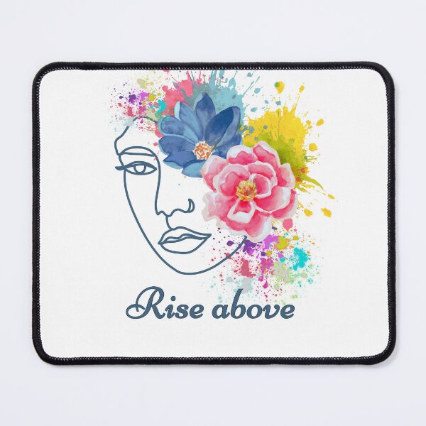 Item preview, Rise above -motivational designs quote  designed and sold by She - artist creations .