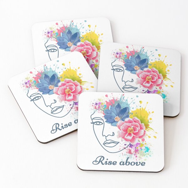 Item preview, Rise above -motivational designs quote  designed and sold by She - artist creations .