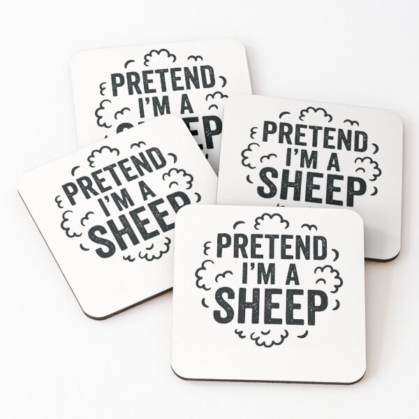 Item preview, Pretend Im A Sheep Halloween Costume designed and sold by RileyAngelaShop.