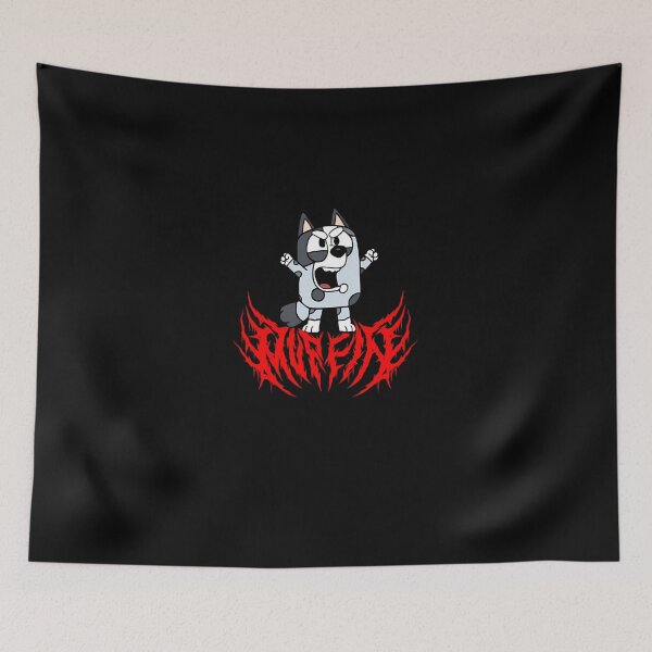 Item preview, Black Metal Muffin Bluey  designed and sold by weemsrop.