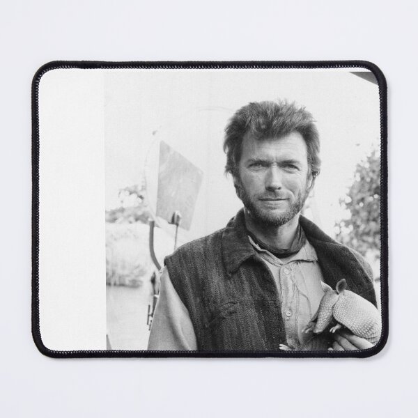 Item preview, Clint Actor Eastwood Holding Armadillo designed and sold by directhoverbo.
