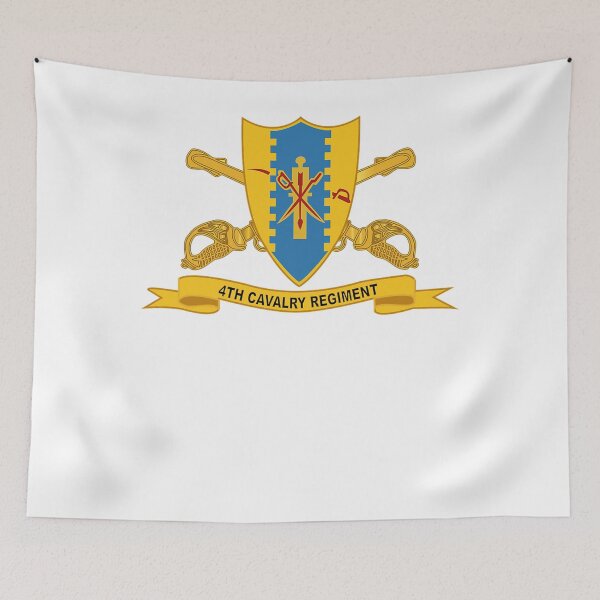 Item preview, Army - 4Th Cavalry Regiment W Br - Ribbon designed and sold by feenanrinck0.