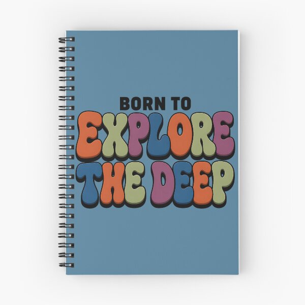 Item preview, Born To Explore The Deep Design designed and sold by MOCH- ART.