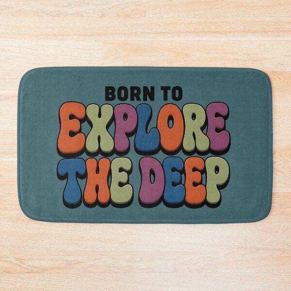 Item preview, Born To Explore The Deep Design designed and sold by MOCH- ART.