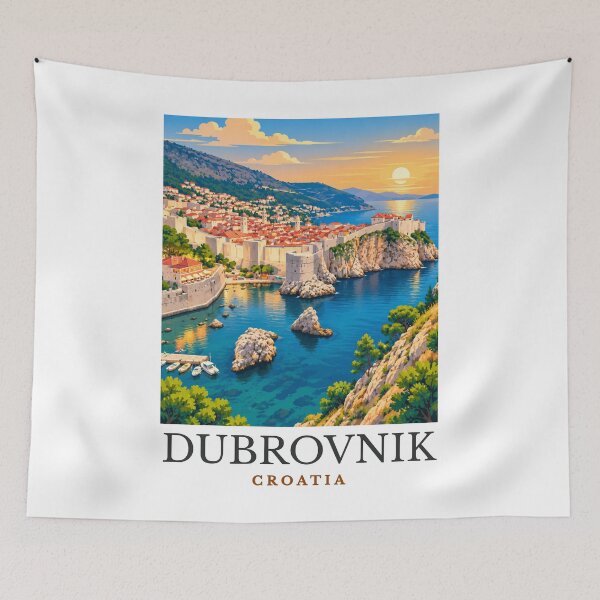 Item preview, Dubrovnik - Croatia designed and sold by GoodOldVintage.