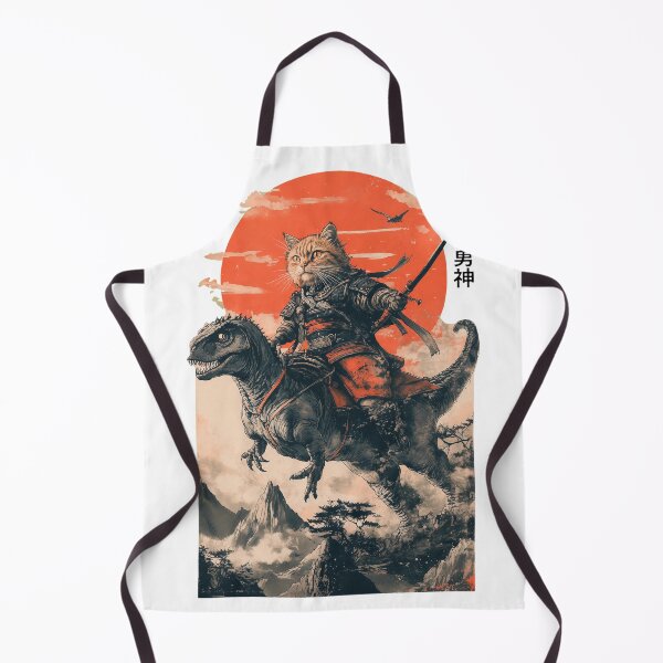 Item preview, Feline Warrior Riding T-Rex Sunset Power designed and sold by ISABEDOVAL.