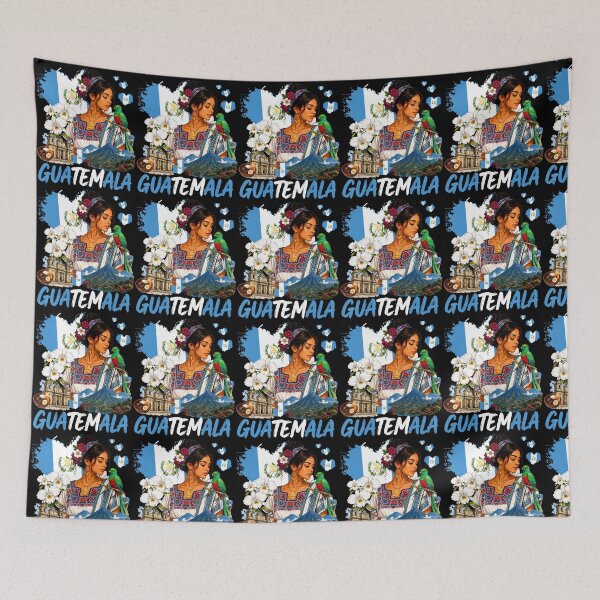 Item preview, Guatemalan Flag Themed Idea For Girls Guatemala Chapina designed and sold by snailslowdance.