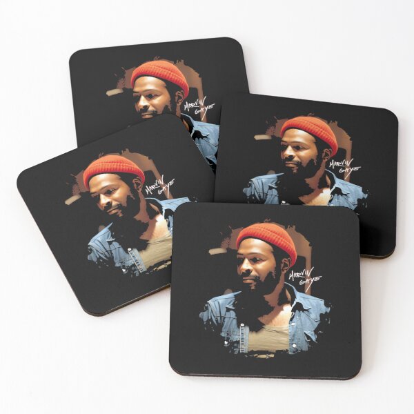 Item preview, Marvin Gaye Marvin Gaye Marvin Gaye portait designed and sold by DebutCatgirl.
