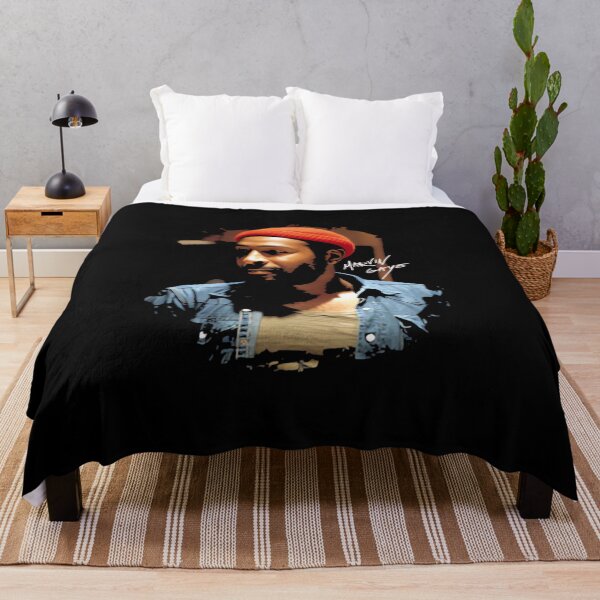 Item preview, Marvin Gaye Marvin Gaye Marvin Gaye portait designed and sold by DebutCatgirl.