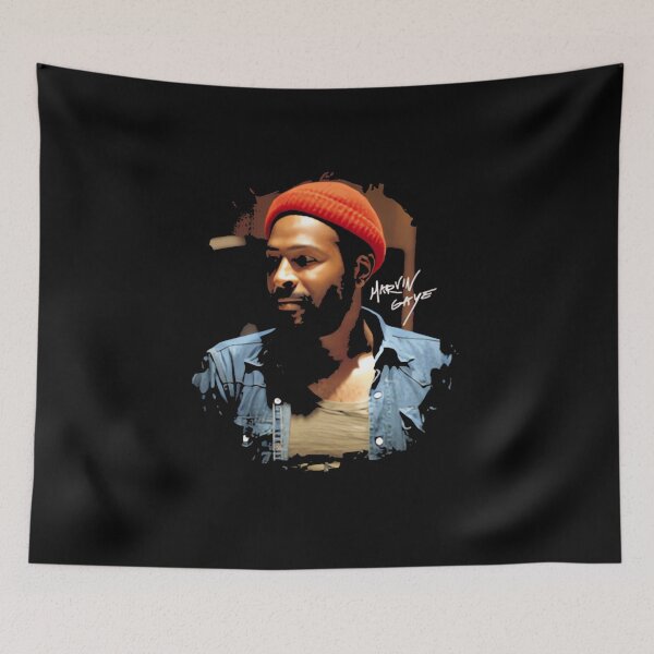 Item preview, Marvin Gaye Marvin Gaye Marvin Gaye portait designed and sold by DebutCatgirl.
