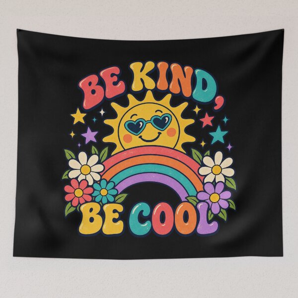 Item preview, Retro sun, rainbow, and daisies designed and sold by Side Quest Co..