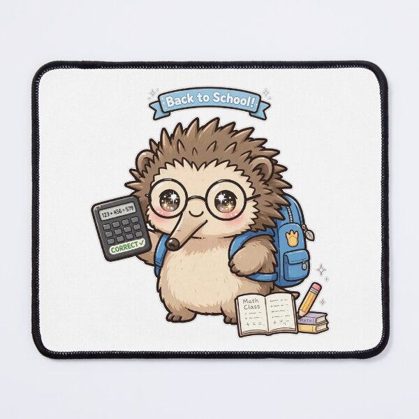 Item preview, Cute Echidna Math Class Back To School designed and sold by Wildlife-Walk.