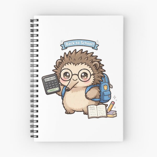 Item preview, Cute Echidna Math Class Back To School designed and sold by Wildlife-Walk.