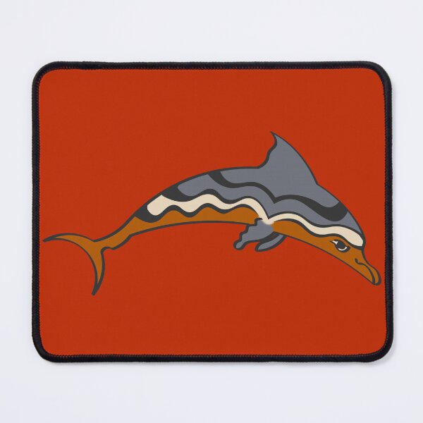 Item preview, Delphinios: Archaic Greek Marine Fresco Art Print designed and sold by FreiherrPK.
