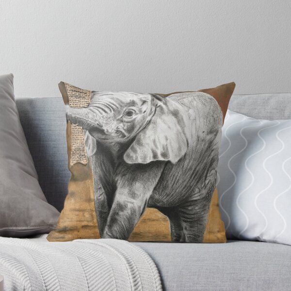 Item preview,  Elephant Baby & Mother designed and sold by Cape & Canvas Co.