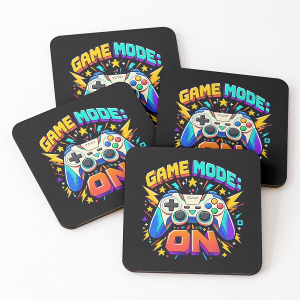 Item preview, Game mode on - retro controller burst designed and sold by Side Quest Co..