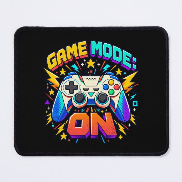 Item preview, Game mode on - retro controller burst designed and sold by Side Quest Co..