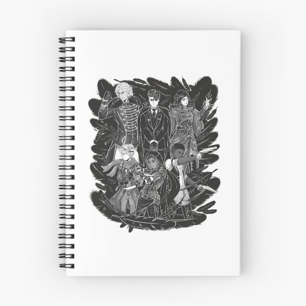 Item preview, Inktober Six Of Crows designed and sold by ArmondLatorr.