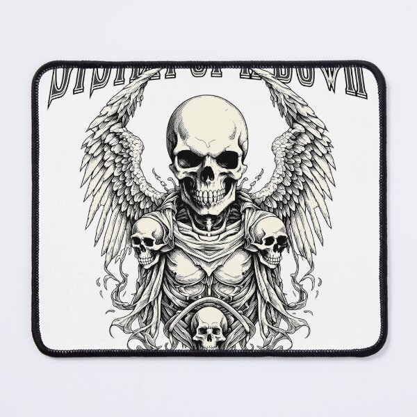 Item preview, System of a Down Skeleton Angel Gothic Art designed and sold by ISABEDOVAL.