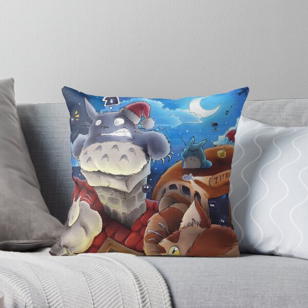 Item preview, Cute kawaii art toro santa [[thetotoros's]] go -%[ghiblis]%- roof aways  designed and sold by Amorrieart.