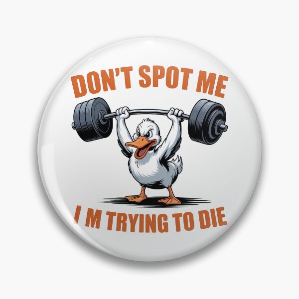 Item preview, Don't Spot Me I'm Trying To Die — Funny Gym Anime Design designed and sold by LoFizzy.