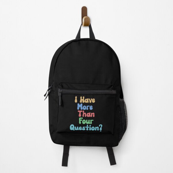 Item preview, I Have More Than Four Question Funny Passover Seder designed and sold by HeidiVintageArt.