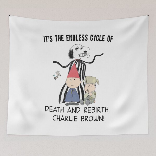 Item preview, Endless Cycle Charlie Brown Mashup Art designed and sold by ISABEDOVAL.