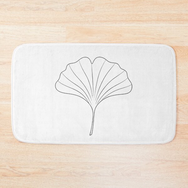Item preview, Ginkgo Leaf Minimalist 2 Line Art Gift designed and sold by OneLine Studio.