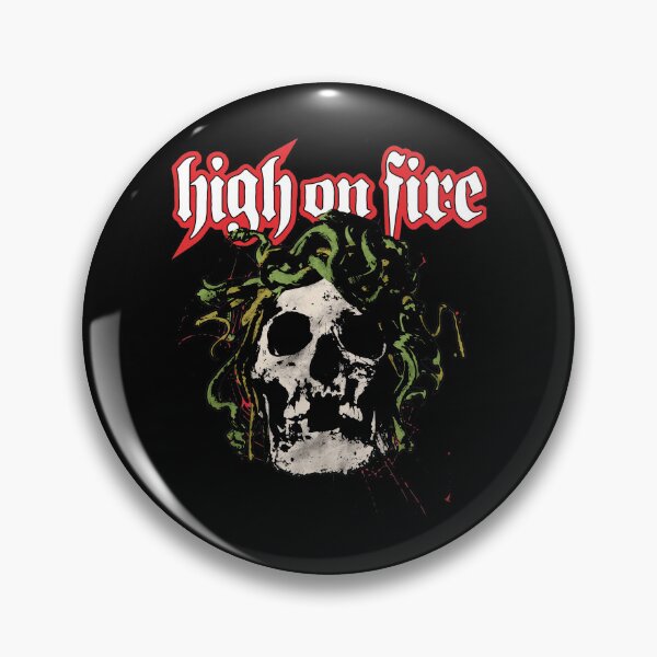 Item preview, High On Fire Skull Logo Distressed  designed and sold by ISABEDOVAL.