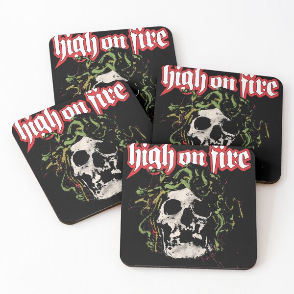 Item preview, High On Fire Skull Logo Distressed  designed and sold by ISABEDOVAL.