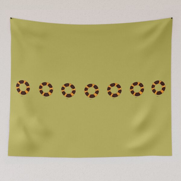 Item preview, Wild Leopard Rosettes Rings –Textile Art designed and sold by annenambiro.