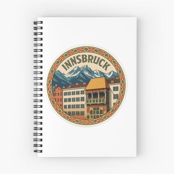 Item preview, Innsbruck Golden Roof Austria Sticker designed and sold by Imaginarium of Chaos falcon88 .