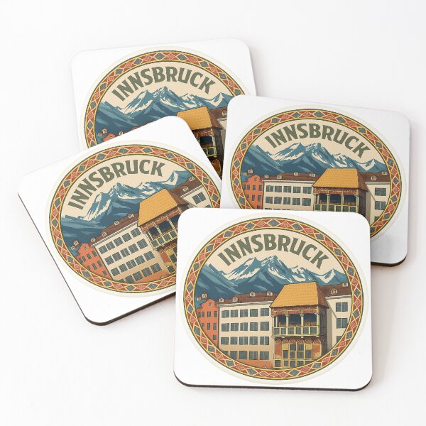 Item preview, Innsbruck Golden Roof Austria Sticker designed and sold by Imaginarium of Chaos falcon88 .