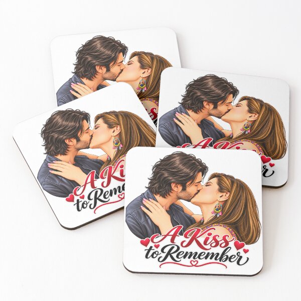 Item preview, Romantic Kiss Couple: A Kiss to Remember Love Quote designed and sold by Pixel Palette.