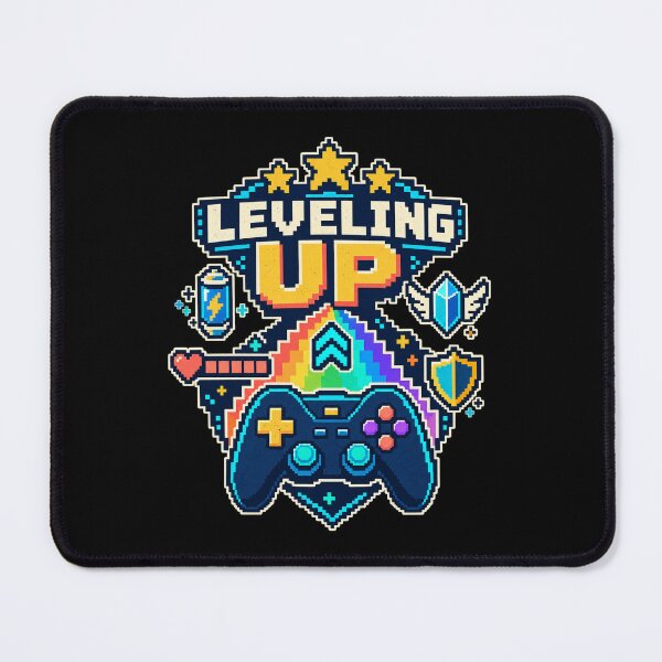 Item preview, Pixel arcade leveling up designed and sold by Side Quest Co..