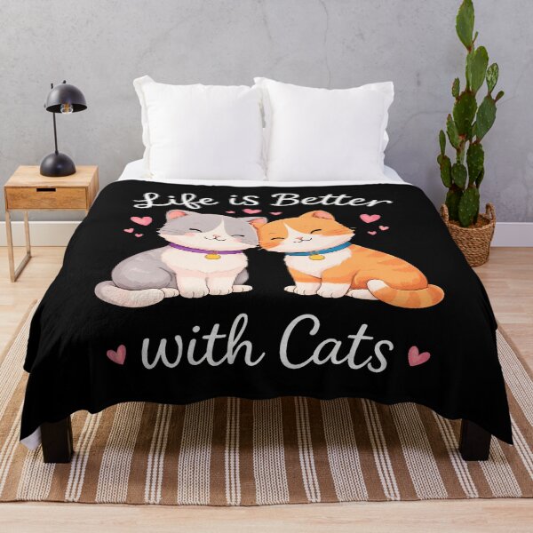 Item preview, Cat Life Is Better With Cats designed and sold by Dmo3HarkoArt.
