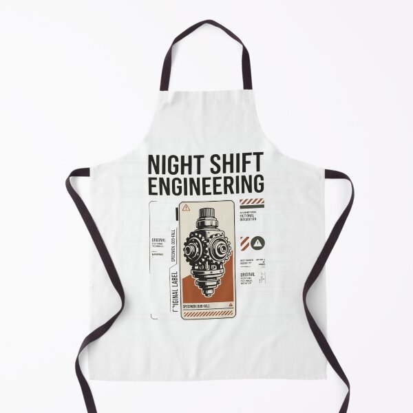 Item preview, Night Shift Engineering Industrial Fall Design designed and sold by Amr Darwish Graphic designer.