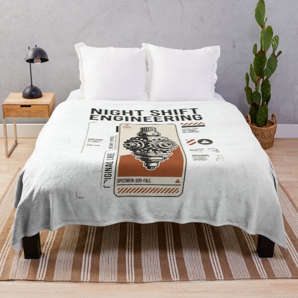 Item preview, Night Shift Engineering Industrial Fall Design designed and sold by Amr Darwish Graphic designer.