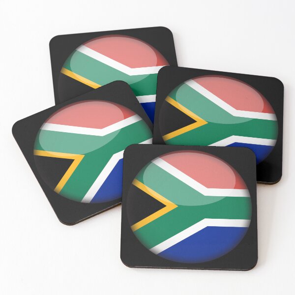 Item preview, South African 3D Round Flag South Africa Pride Design designed and sold by yazdogs.