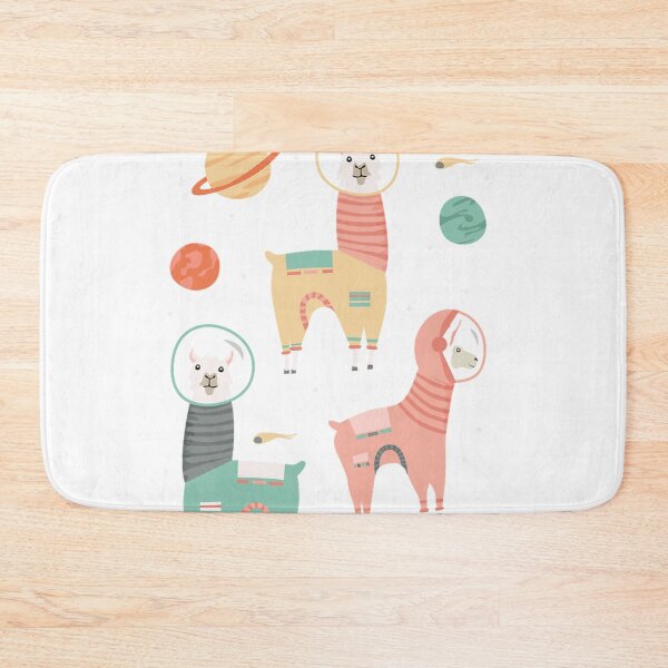 Item preview, Astronaut Llamas In Space designed and sold by vuosograssev.
