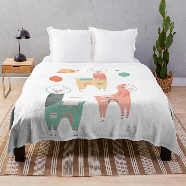 Item preview, Astronaut Llamas In Space designed and sold by vuosograssev.