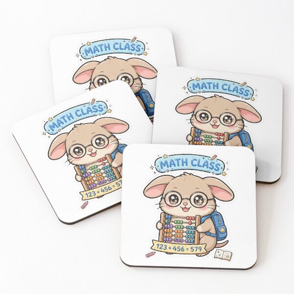 Item preview, Kawaii Bilby Math Class Abacus designed and sold by Wildlife-Walk.