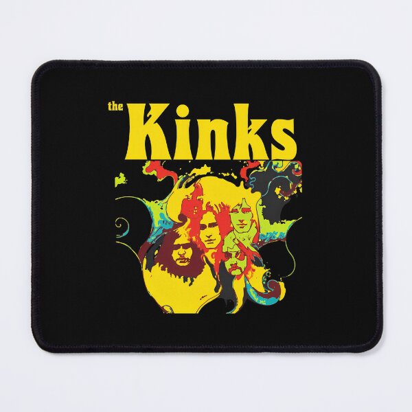 Item preview, The Kinks Psychedelic Retro Band Portrait designed and sold by Wilmerrrez.