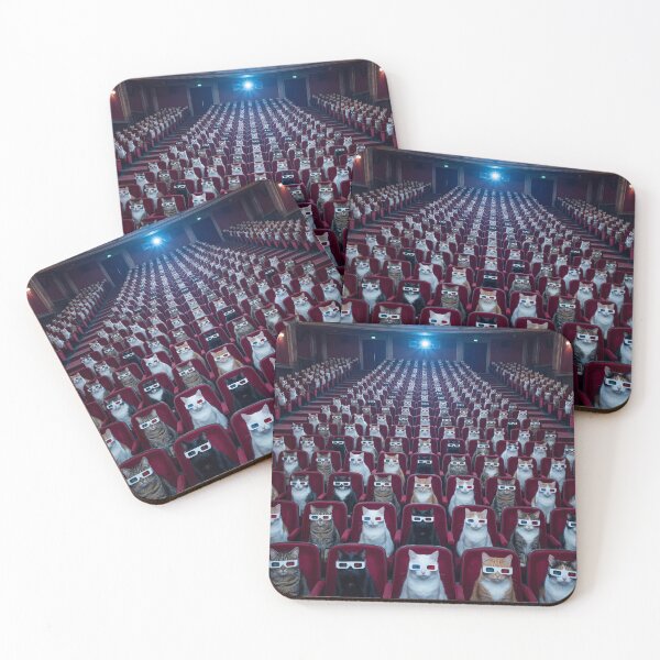 Item preview, 3D Cinema Cats designed and sold by CornershopTee.