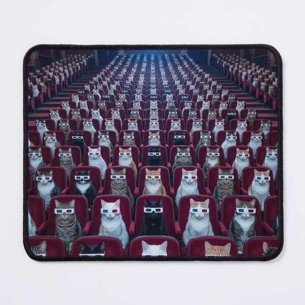 Item preview, 3D Cinema Cats designed and sold by CornershopTee.