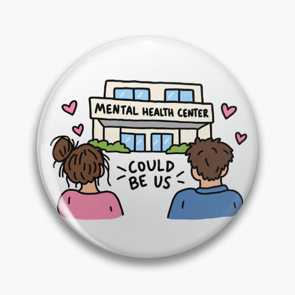 Item preview, Mental Health Center Support Awareness Cute Design designed and sold by MonkiFlipp.
