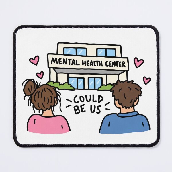 Item preview, Mental Health Center Support Awareness Cute Design designed and sold by MonkiFlipp.