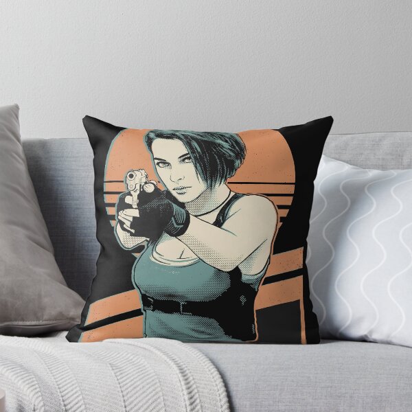 Item preview, Jill Valentine Resident Evil Retro Video Game Anime Shirt designed and sold by Senpaiwaves.